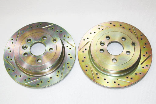 GA4615 - Rear Brake Disc (Pair)  by AllmakesBrake Part Land Rover Range Rover 