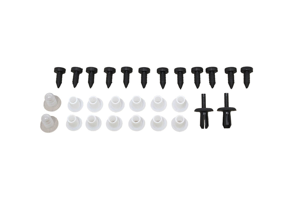 GA4649 - DEF DOOR CARD FIXING KIT - Black  by AllmakesBody Part Land Rover Range Rover Defender