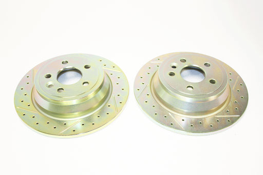 GA4688 - Brake Discs - Rear - FL2 (Pair)  by AllmakesBrake Part Land Rover Range Rover Freelander 1
