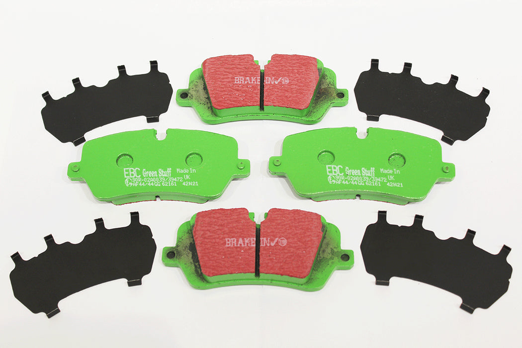 GA4840 - Brake Pad Rear Green Stuff  by EBC YellowstuffBrake Part Land Rover Range Rover 