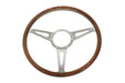 GA4877 - steering wheel wood 15" - semi dished  by MountneySteering or Suspension Part Land Rover Range Rover Defender