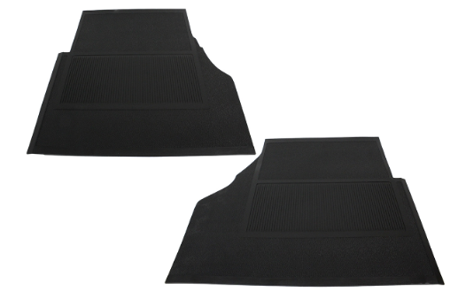 GA4501 - FRONT RUBBER MATS PAIR - DEF  by Aftermarket, BritpartInterior Accessory Land Rover Range Rover Defender
