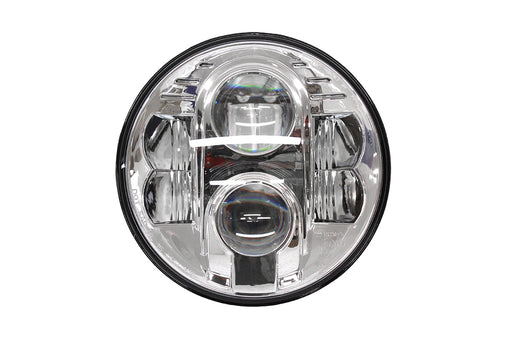GA6283 - Headlamp – 7 Inch Round LED – LHD – Pair  by AllmakesElectrical Part Land Rover Range Rover Defender, Series