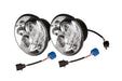 LED78CH - 7" round LED headlamp 12/24V chrome 78W LHD (pair) Electrical Part Land Rover Range Rover Defender, Range Rover, Series