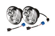 LED78CH - 7" round LED headlamp 12/24V CHROME 78Watt LHD (PAIR) Electrical Part Land Rover Range Rover Defender, Range Rover, Series