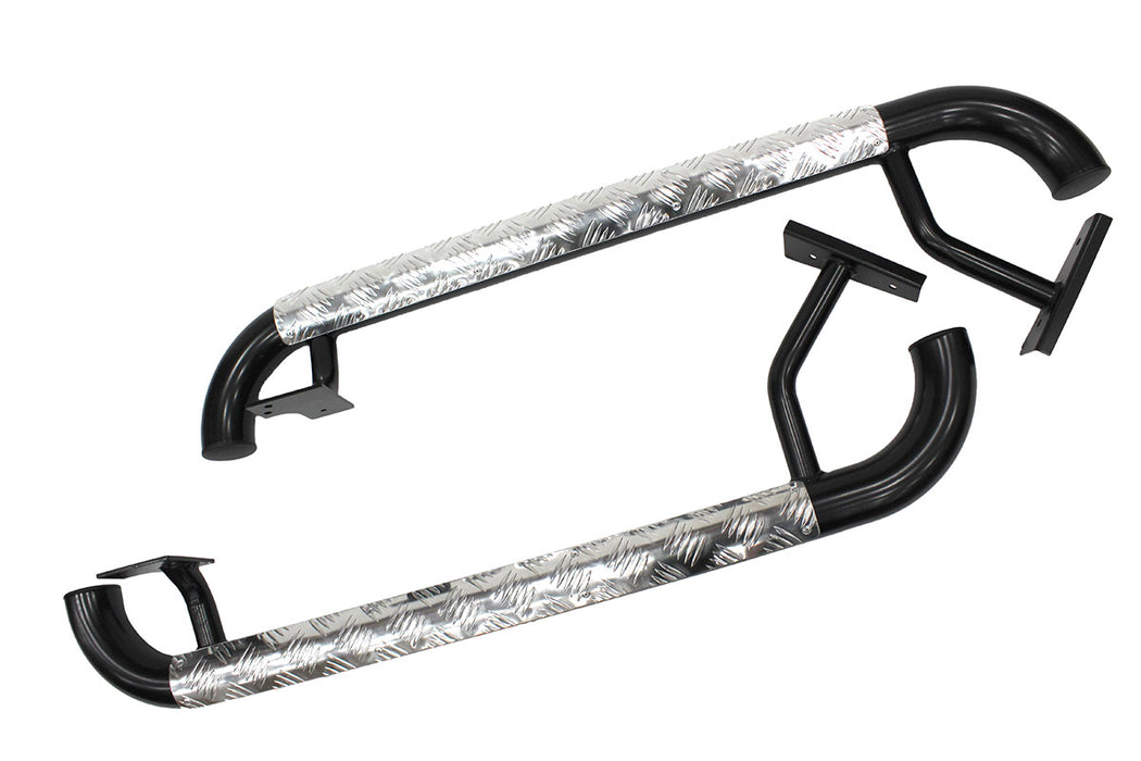 GA7012 - Side protectors tubular bar Def 90 (pair)  by AftermarketBody Part Land Rover Range Rover Defender