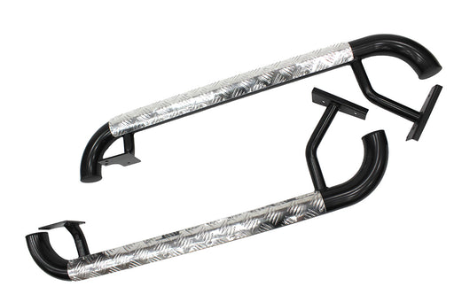 GA7012 - Side protectors tubular bar Def 90 (pair)  by AftermarketBody Part Land Rover Range Rover Defender