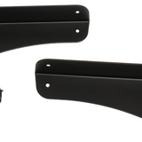 GA7371 - Zwarte Defender stoelframe hoekbeschermers (paar)