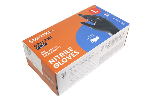 GA90005 - Black Nitrile Gloves Lge Box of 100 L  by ALLMAKESSafety or Security Part Land Rover Range Rover 