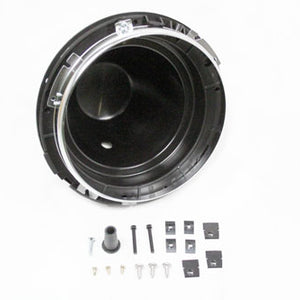 GHB100 - kit bowl headlamp plastic with chrome ring