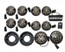 GL1577SM - Deluxe 73mm smoked LED light kit  by WipacElectrical Part Land Rover Range Rover Defender, Series