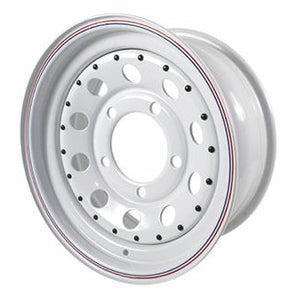 GRW004 - Steel Wheel Modular - White 7x16 - Terrafirma