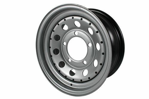 GRW005 - Modular Steel Wheel – Silver – 7 x 16  by TerrafirmaWheel System Part Land Rover Range Rover Defender, Discovery, Range Rover