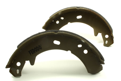 LR180756F - Handbrake shoe kit  by Ferodo, TRWBrake Part Land Rover Range Rover Defender, Discovery, Range Rover