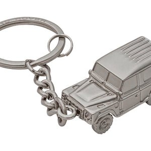 LEKR323SLA - Keyring 3D Satin Nickel for Defender