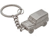 LEKR323SLA - Keyring 3D Satin Nickel for Defender  by Aftermarket Land Rover Range Rover 
