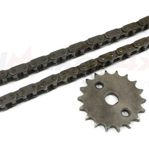 LQX100130 - kit tandwiel/ketting oliepomp TD5