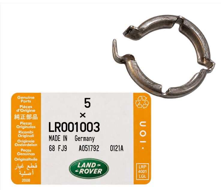 LR001003 - EGR Tube Clamp  by Land RoverHardware Part Land Rover Range Rover Freelander 1