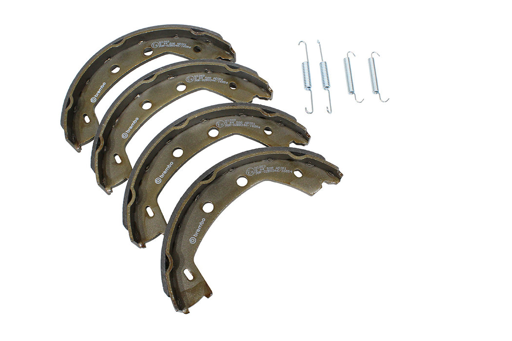 LR001020BR - KIT - BRAKE SHOE AND LINING  by BREMBO Land Rover Range Rover 