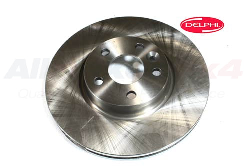 LR007055G - Brake Disc - Front Brakes - Vented  by DelphiBrake Part Land Rover Range Rover Freelander 1, Range Rover Evoque