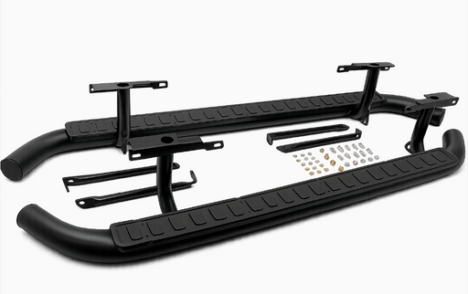 LR008375B - Side Steps Black - Station Wagon - 5 Door - 110 07>  by TerrafirmaBody Part Land Rover Range Rover Defender