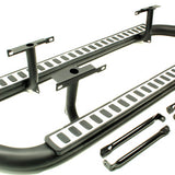 LR008375 - Side Steps Fire and Ice; & - 110 - Black Silver (Pair)