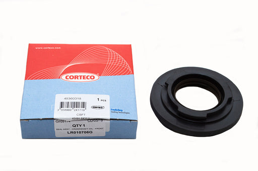 LR010706G - Crankshaft Front Oil Seal  by CortecoEngine Part Land Rover Range Rover Defender, Discovery, Range Rover, Range Rover Sport, Range Rover Velar