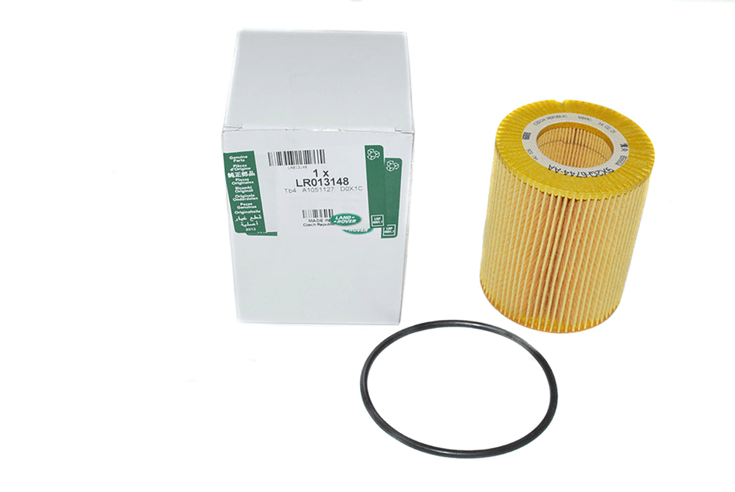 LR013148LR - FILTER - ENGINE OIL - ELEMENT  by LAND ROVEREngine Part Land Rover Range Rover Discovery, Range Rover, Range Rover Sport, Range Rover Velar