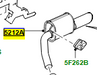 LR015392 - Silencer RH rear Genuine LR  by Land RoverExhaust Part Land Rover Range Rover Range Rover Sport