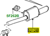 LR015393 - Silencer LH rear Genuine LR  by Land RoverExhaust Part Land Rover Range Rover Range Rover Sport