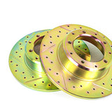 LR017953CDG - BRAKE DISC - CROSS DRILLED AND GROOVED - REAR - 90 83-06/90 07>/D1/RRC