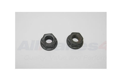 LR019197 - locking flange nut black M8  by AftermarketHardware Part Land Rover Range Rover Defender, Discovery, Range Rover Sport, Range Rover Velar