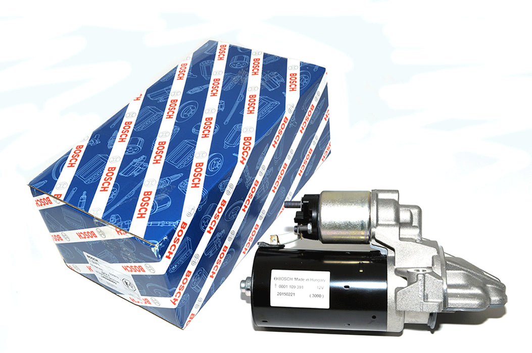 LR025840B - Starter Motor - Electric  by BoschElectrical Part Land Rover Range Rover Defender, Discovery, Range Rover Evoque