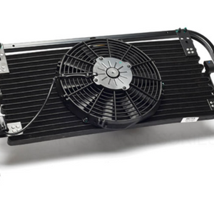 LR025985 - condenser incl. fan TD5 Defender OEM