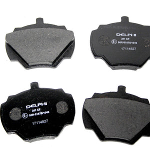 LR032954F - Brake pads rear OEM DELPHI / FERODO no sensor