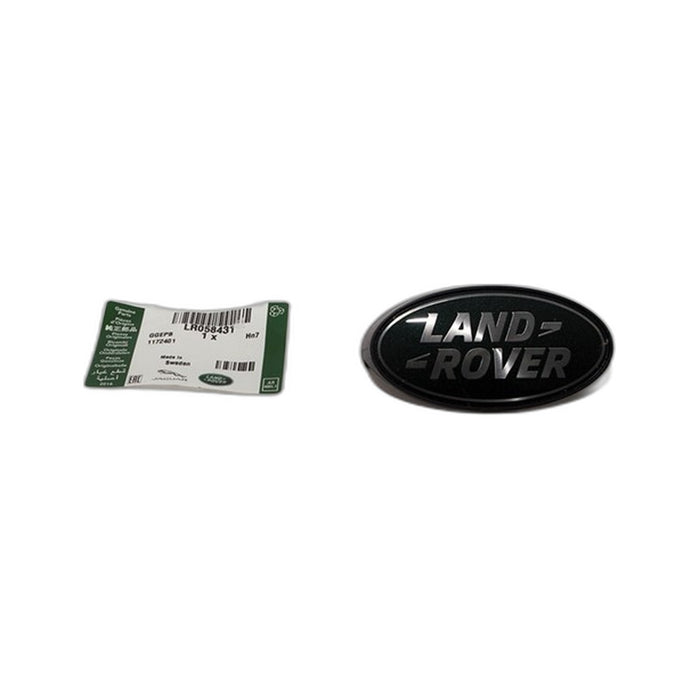 LR058431 - Name Plate – Plastic – Front  by Land RoverBody Part Land Rover Range Rover Defender