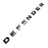 LR059131 - Front name plate black 'NDER' logo tape