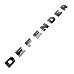 LR059131 - Front name plate black 'NDER' logo tape