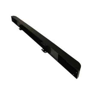 LR062058 - BUMPER - FRONT - BLACK - WITH holes for end caps