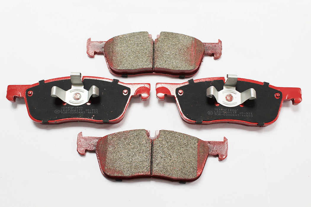 LR072681TF - Brake Pad – Front – Ceramic  by TerrafirmaBrake Part Land Rover Range Rover 