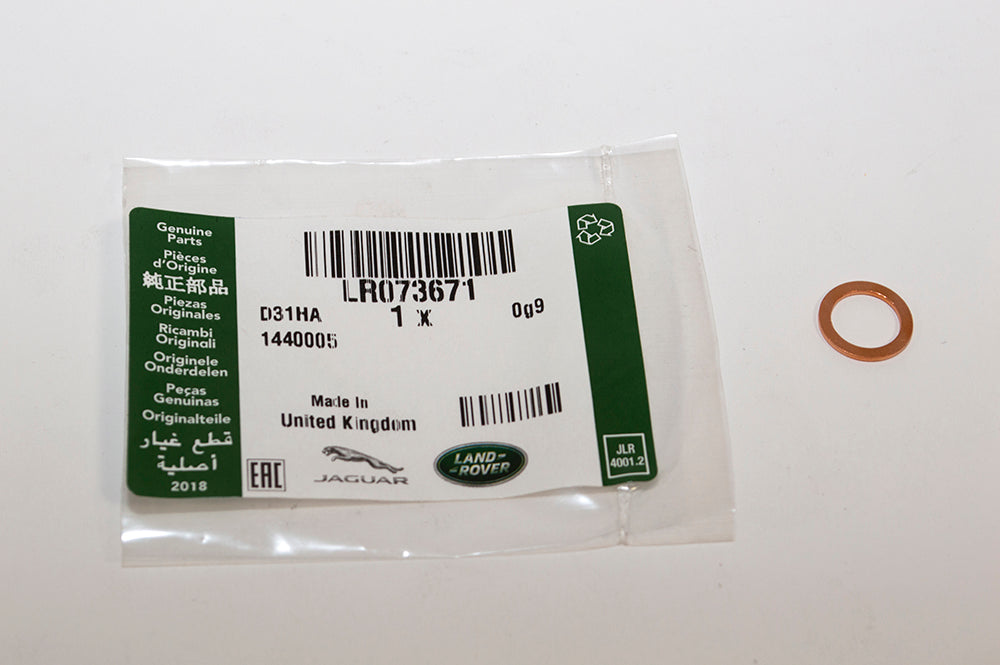 LR073671LR - Copper Washer  by LAND ROVEREngine Part Land Rover Range Rover 