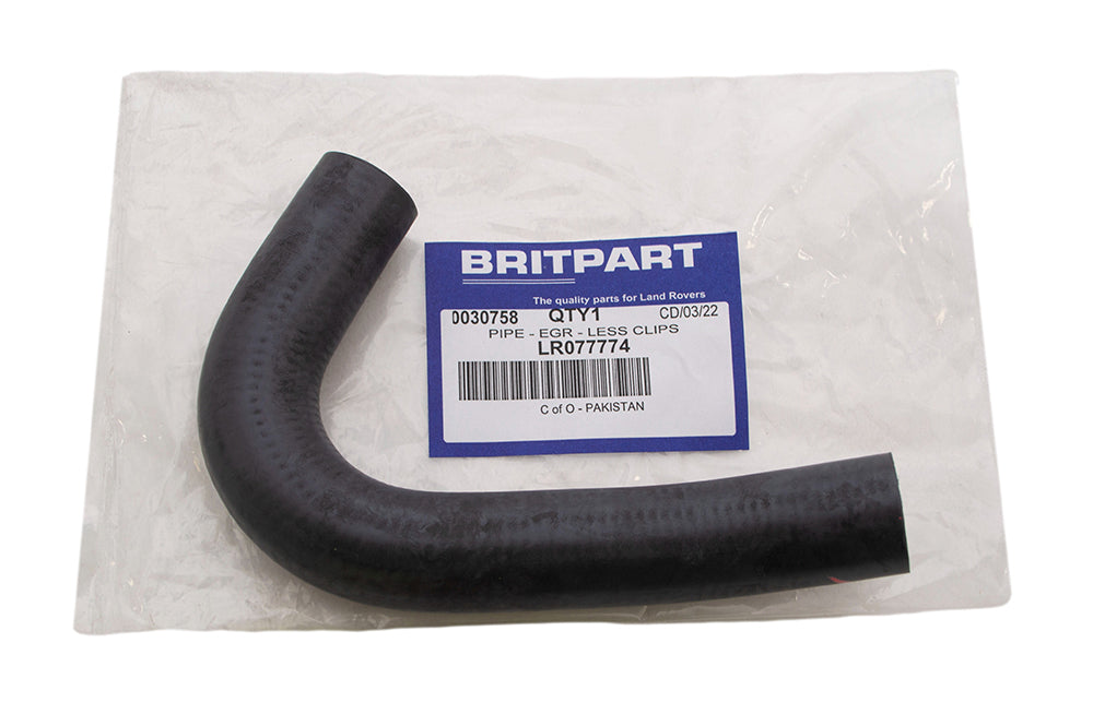 LR077774 - Pipe - EGR - Less Clips Engine Part Land Rover Range Rover 