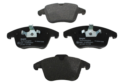 LR134693 - Brake Pad Set - Front Brakes  by DelphiBrake Part Land Rover Range Rover Range Rover Evoque