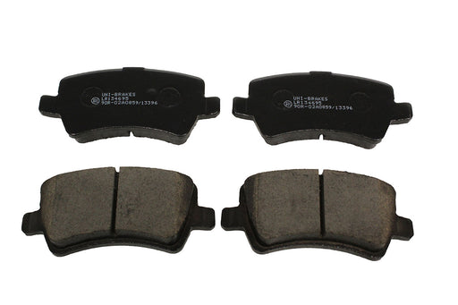 LR134695 - Brake Pad Set – Rear  by UnibrakesBrake Part Land Rover Range Rover Range Rover Evoque