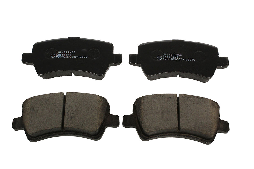 LR134695 - Brake Pad Set - Rear - Delphi  by UNIBRAKESBrake Part Land Rover Range Rover Range Rover Evoque