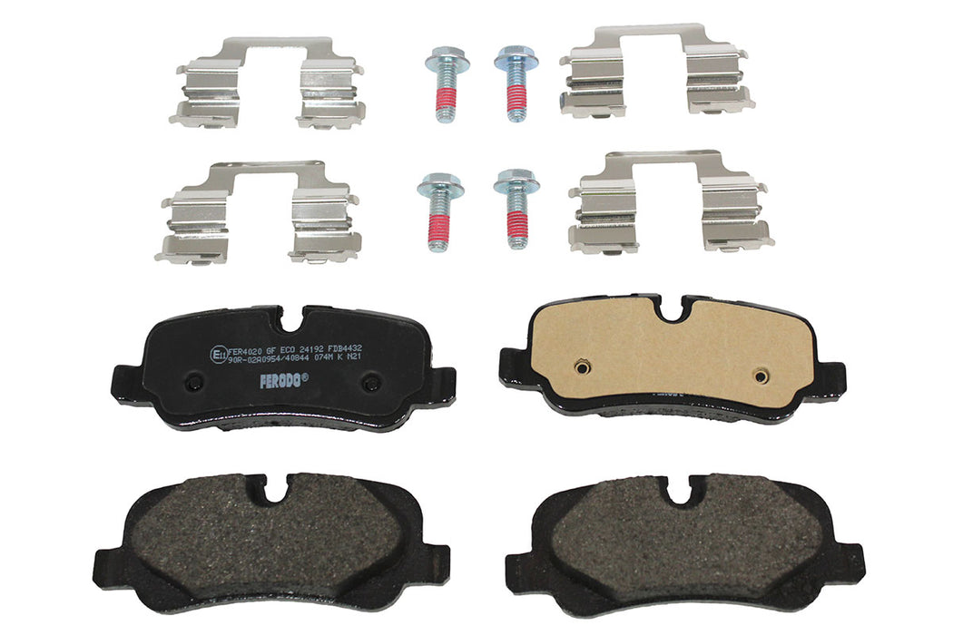 LR134696F - BRAKE PAD SET - REAR - LESS SPRINGS  by FERODO Land Rover Range Rover 