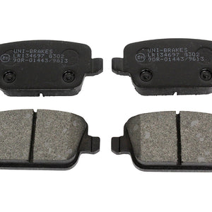 LR134697 - Brake pad set rear Freelander 2 - Unibrakes