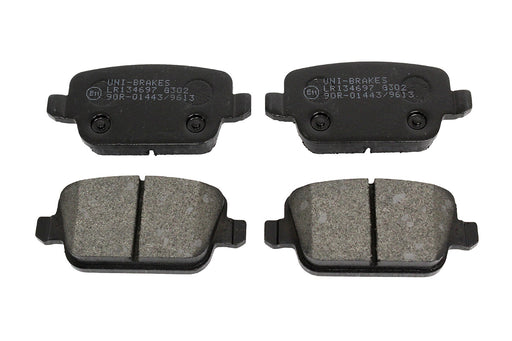 LR134697 - Brake Pad Set Rear Freelander 2 - Unibrakes  by AftermarketBrake Part Land Rover Range Rover Freelander 1