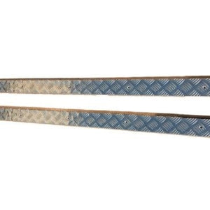 LR139 - Sill protectors Defender 110 stawag 5 doors pair alu