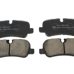 LR139969 - pads brake rear D4, RR, RRsport Mintex  / Unibreaks